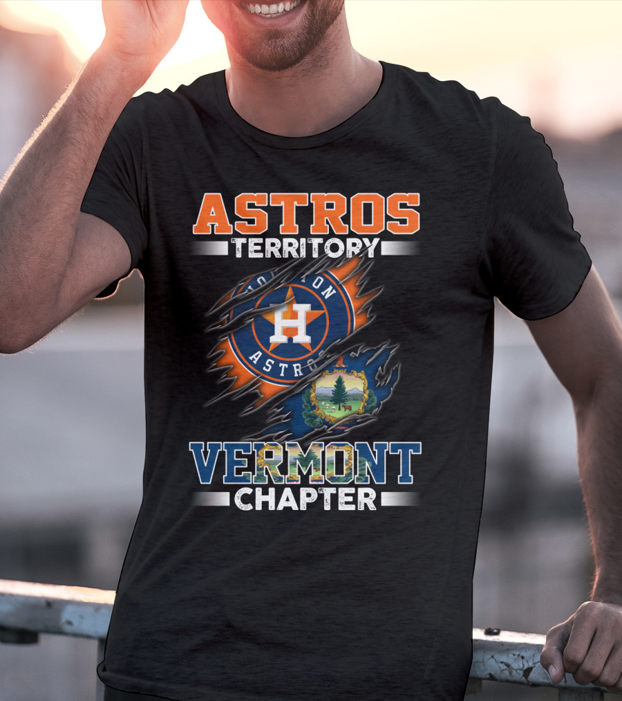 Astros Territory Houston Astros Vermont Chapter T-Shirt