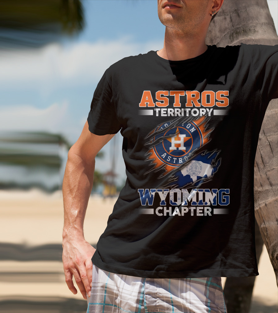 Astros Territory Houston Astros Wyoming Chapter T-Shirt