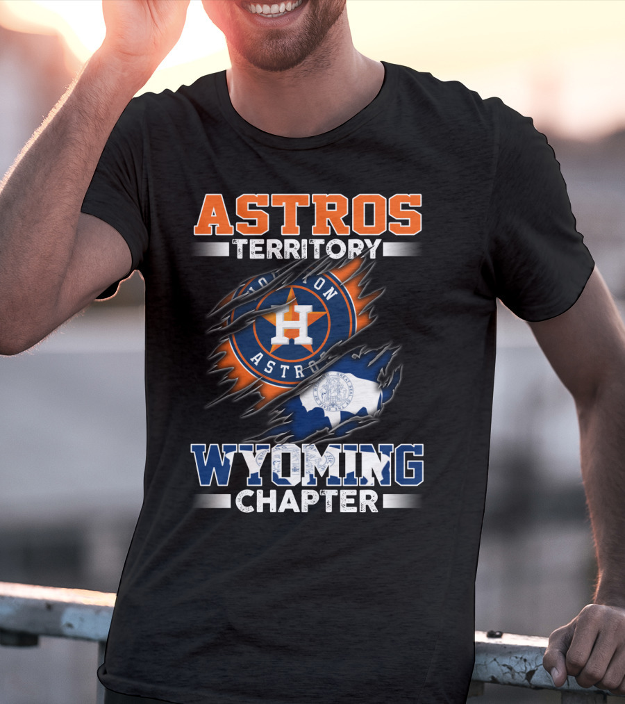 Astros Territory Houston Astros Wyoming Chapter T-Shirt
