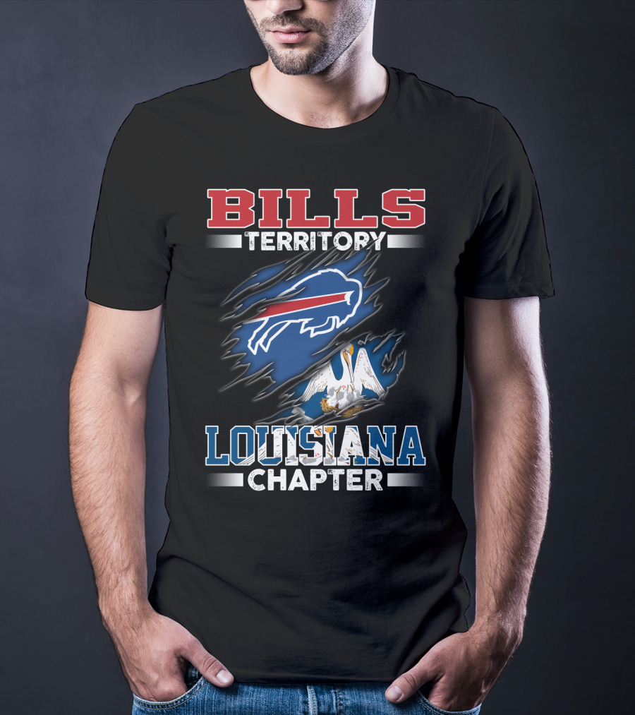 BILLS Territory Louisiana Chapter Buffalo T-Shirt