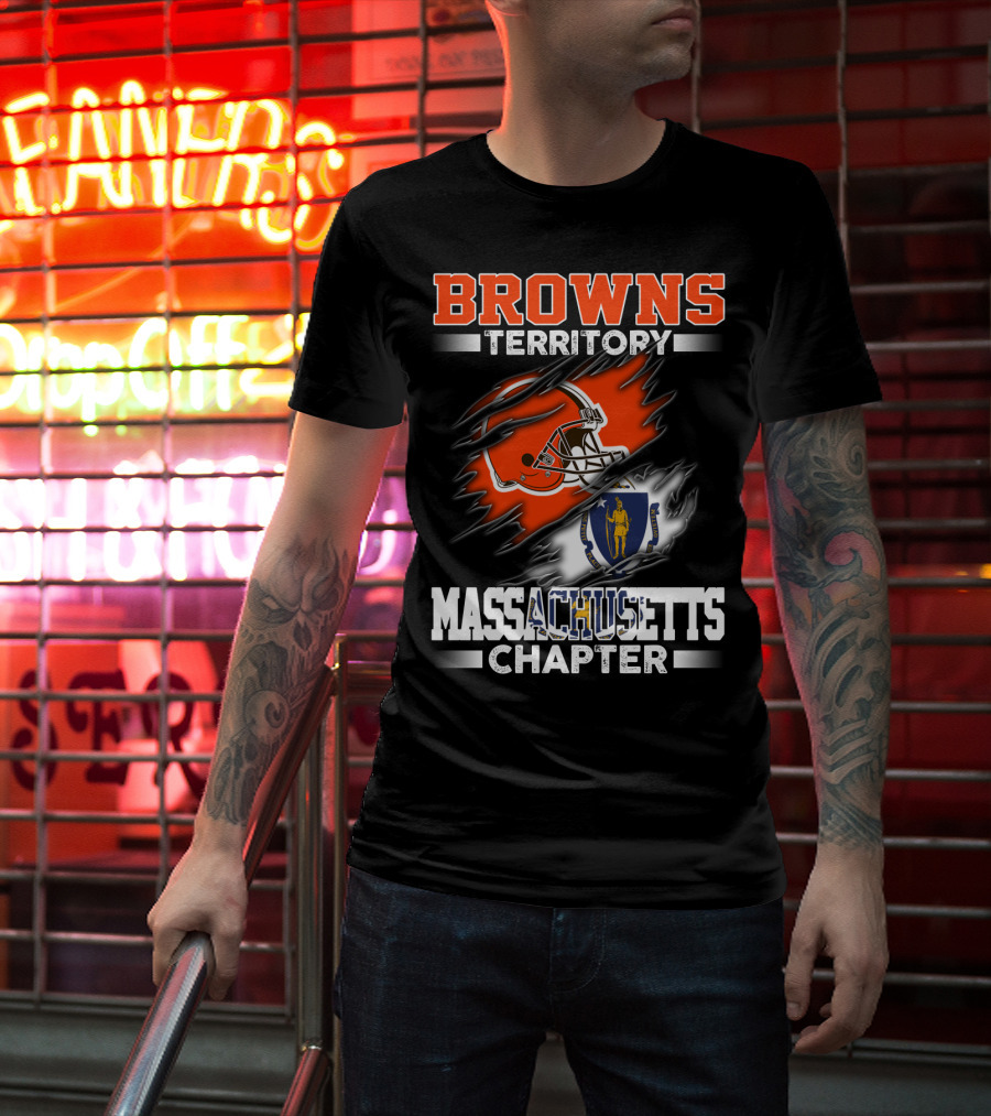 BROWNS Territory Massachusetts Chapter T-Shirt