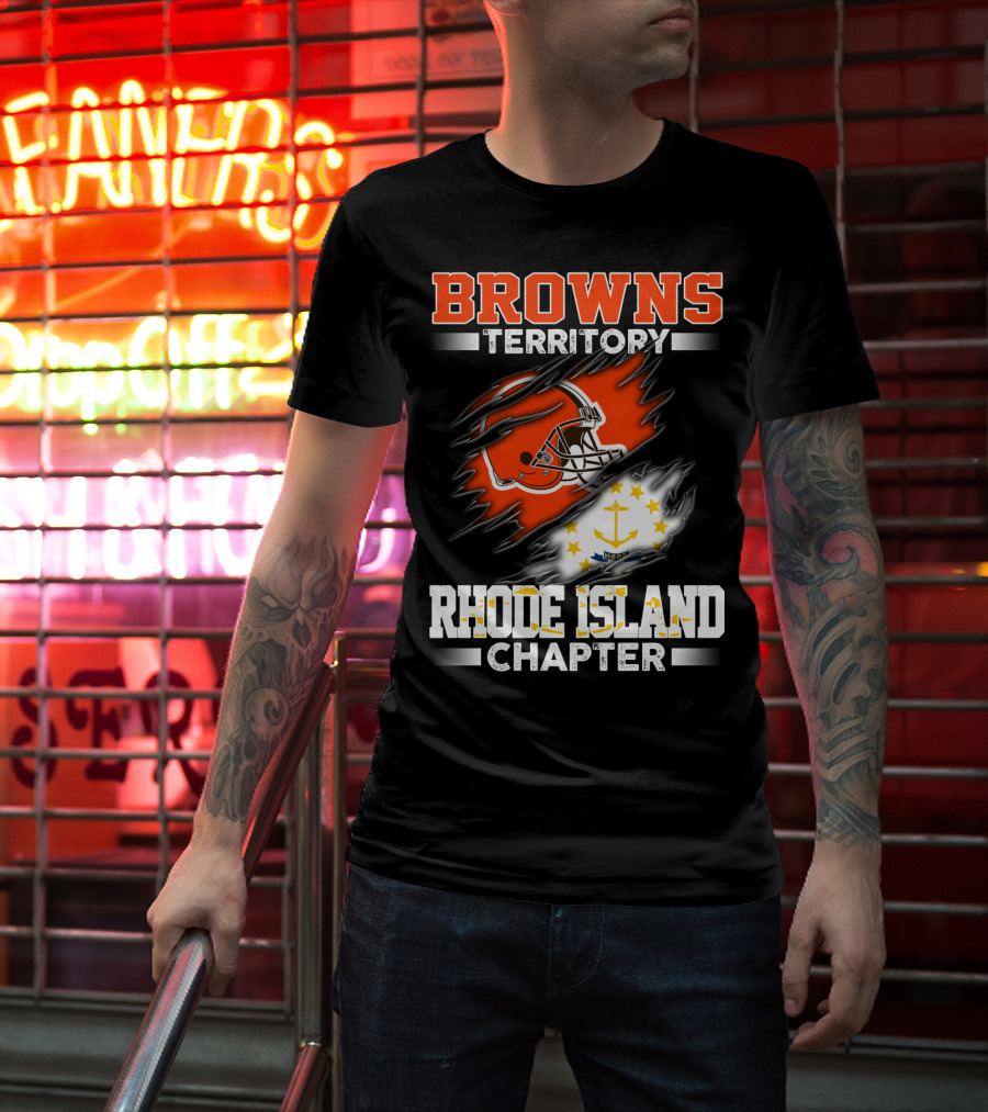 Browns Territory Rhode Island Chapter T-Shirt