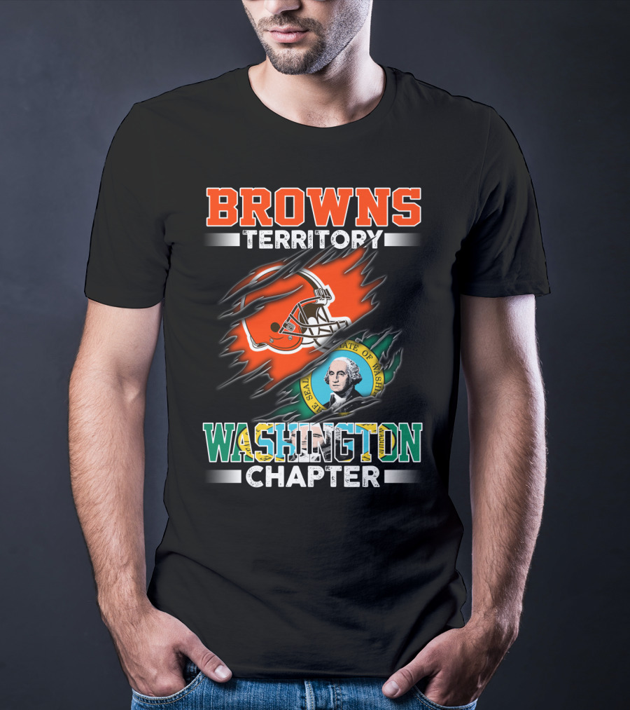 BROWNS TERRITORY WASHINGTON CHAPTER T-Shirt