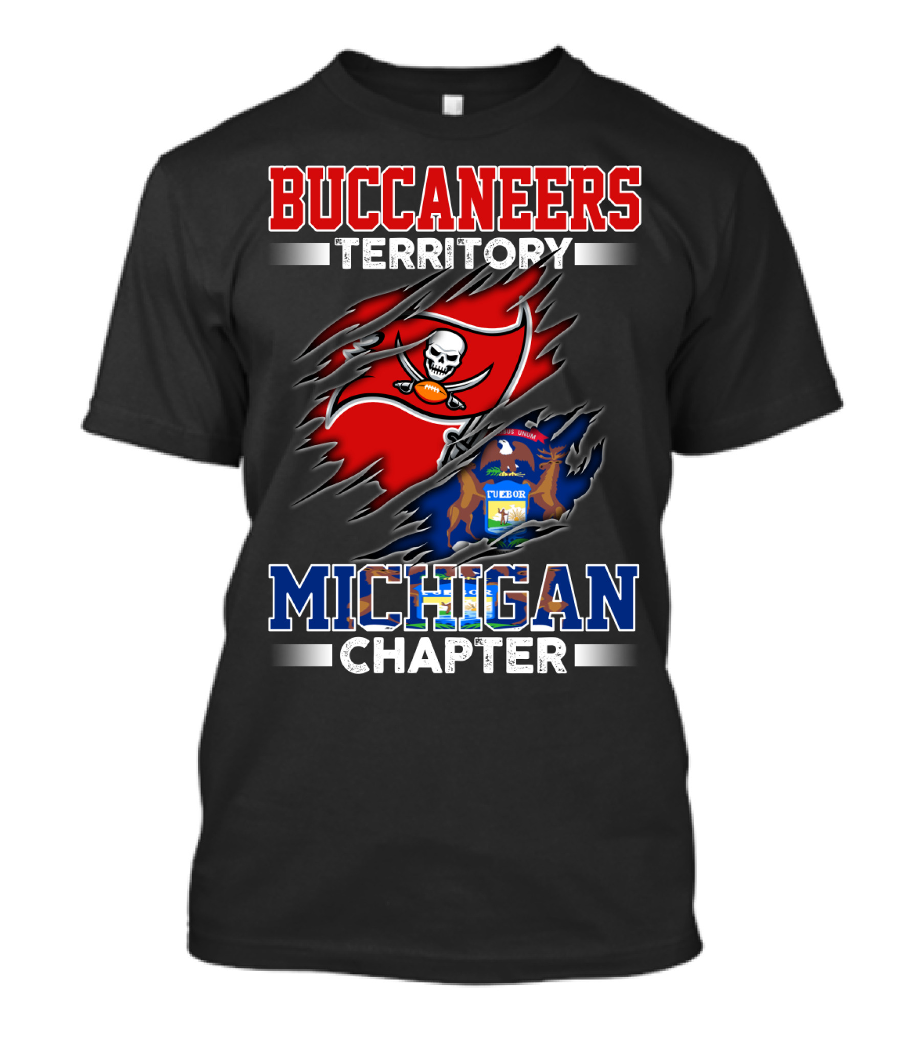 BUCCANEERS TERRITORY MICHIGAN CHAPTER T-Shirt