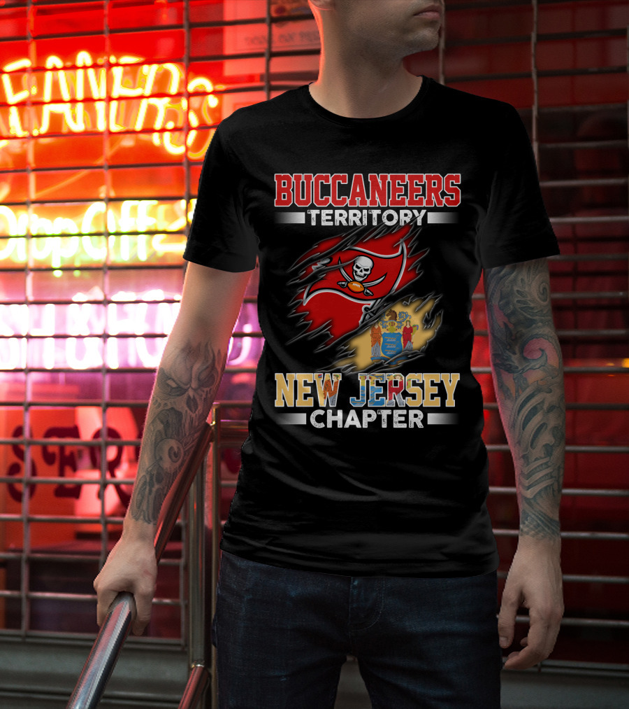 BUCCANEERS TERRITORY NEW JERSEY CHAPTER T-Shirt