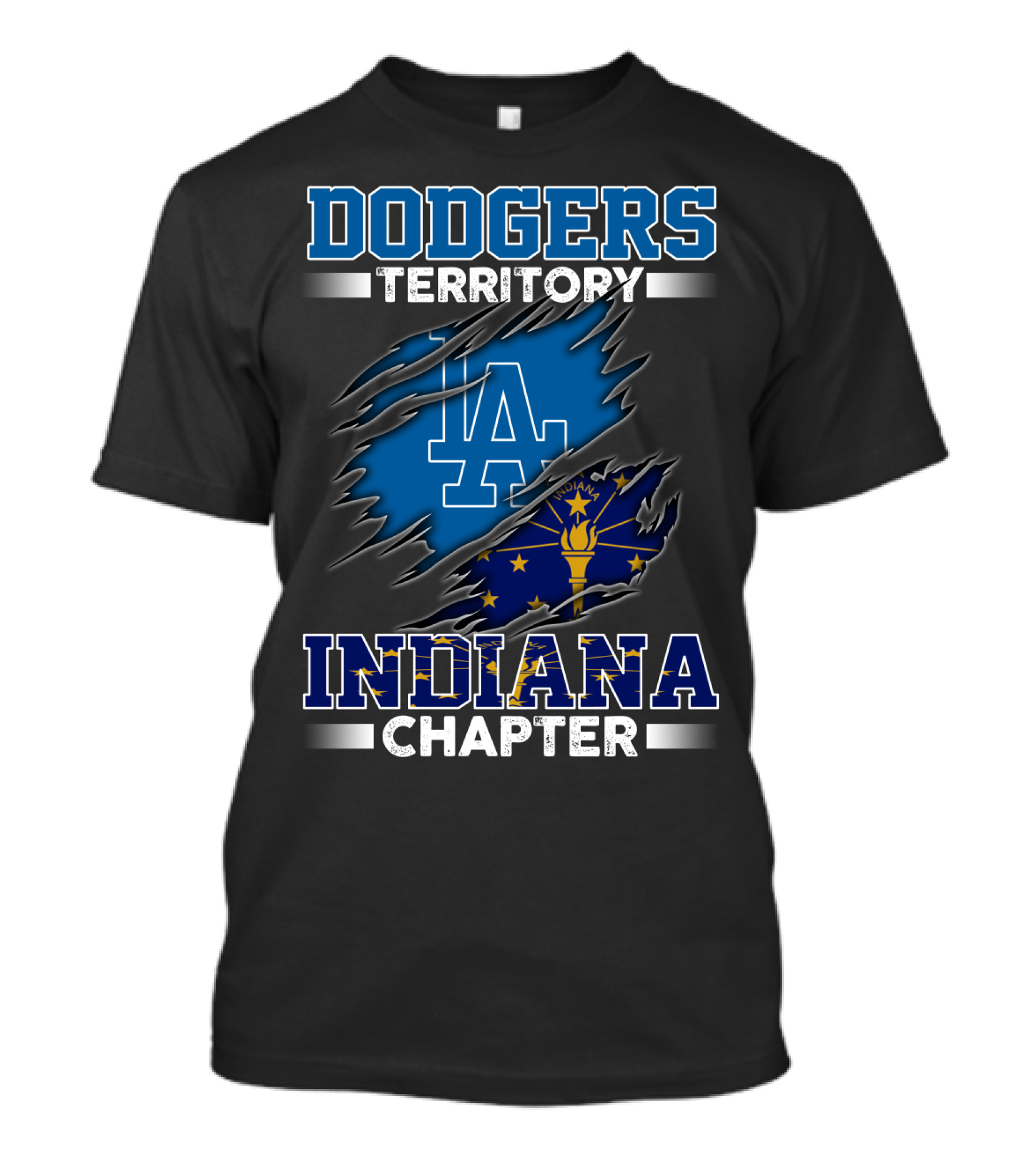 Dodgers Territory Indiana Chapter T-Shirt