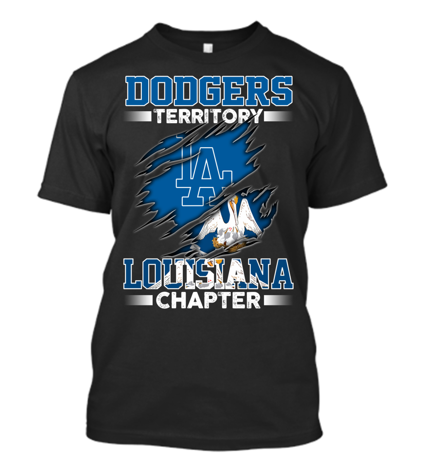 Dodgers Territory LA Louisiana Chapter T-Shirt