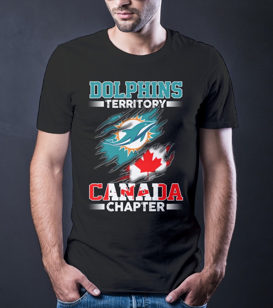 DOLPHINS TERRITORY CANADA CHAPTER T-Shirt