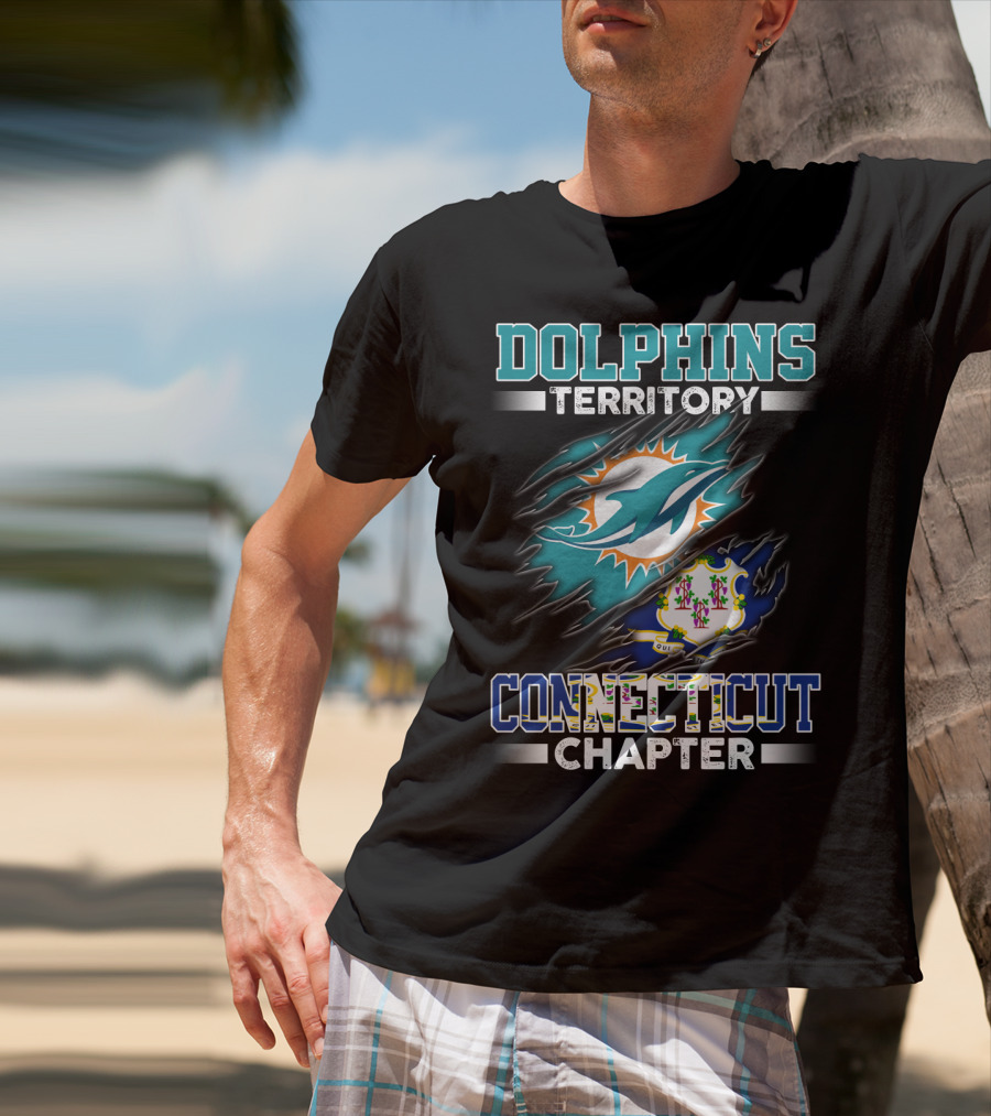 DOLPHINS TERRITORY CONNECTICUT CHAPTER T-Shirt