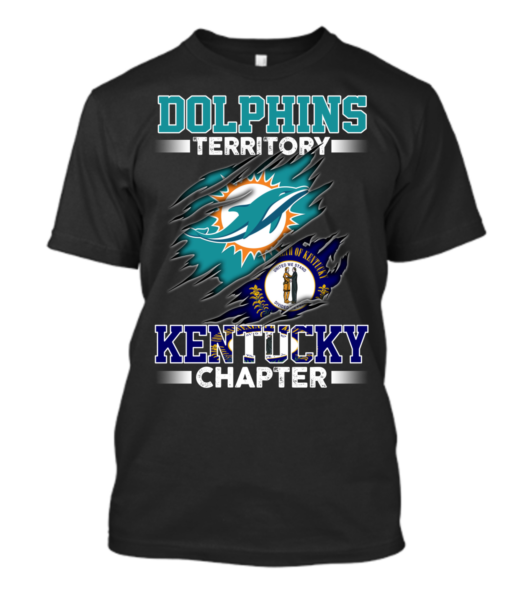 DOLPHINS TERRITORY KENTUCKY CHAPTER T-Shirt