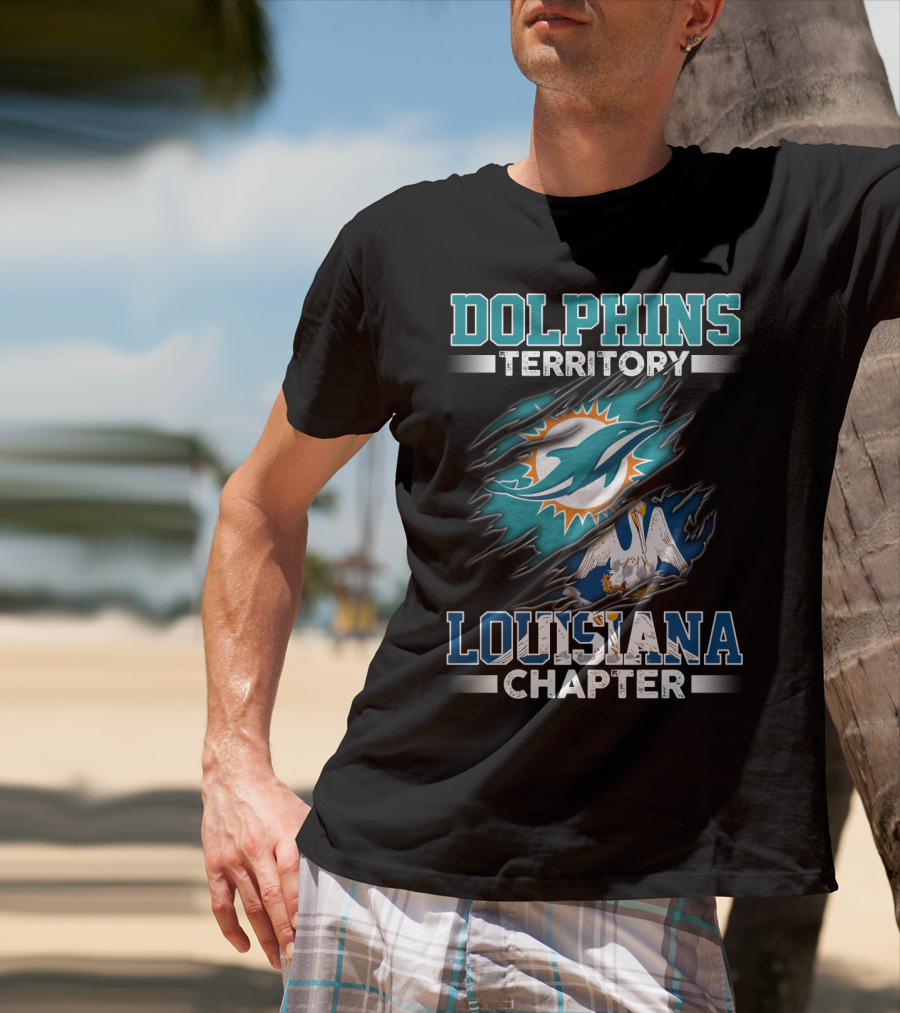 DOLPHINS TERRITORY LOUISIANA CHAPTER T-Shirt