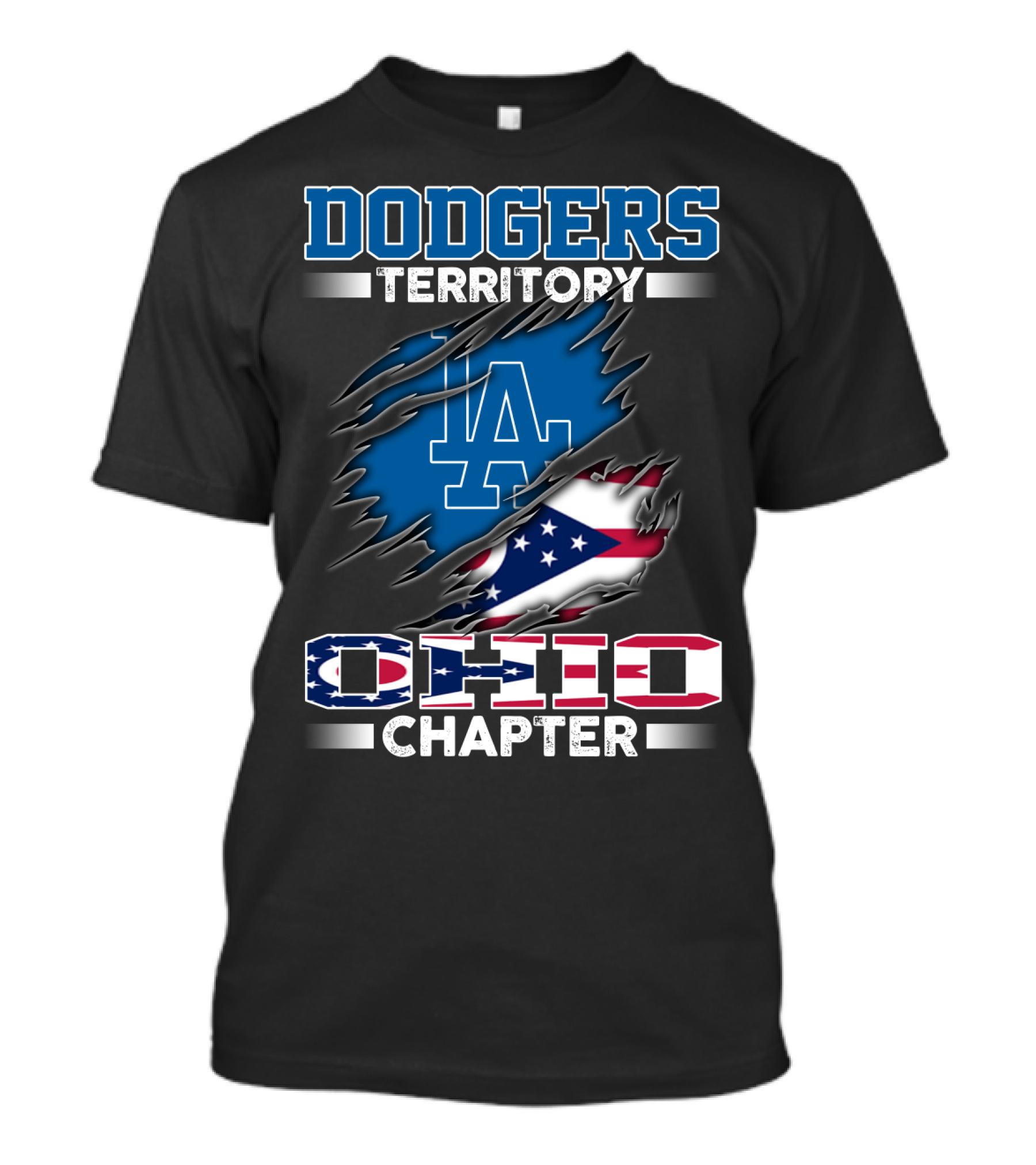 Dodgers Territory LA Ohio Chapter T-Shirt