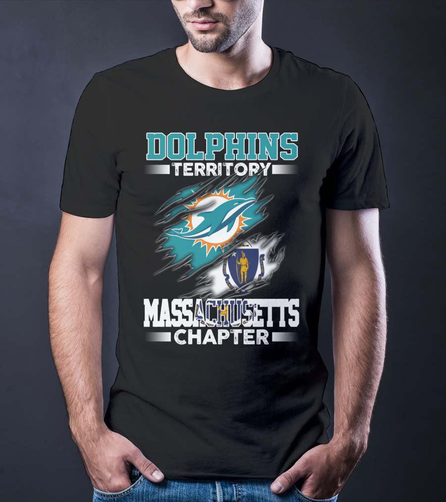 DOLPHINS TERRITORY MASSACHUSETTS CHAPTER T-Shirt