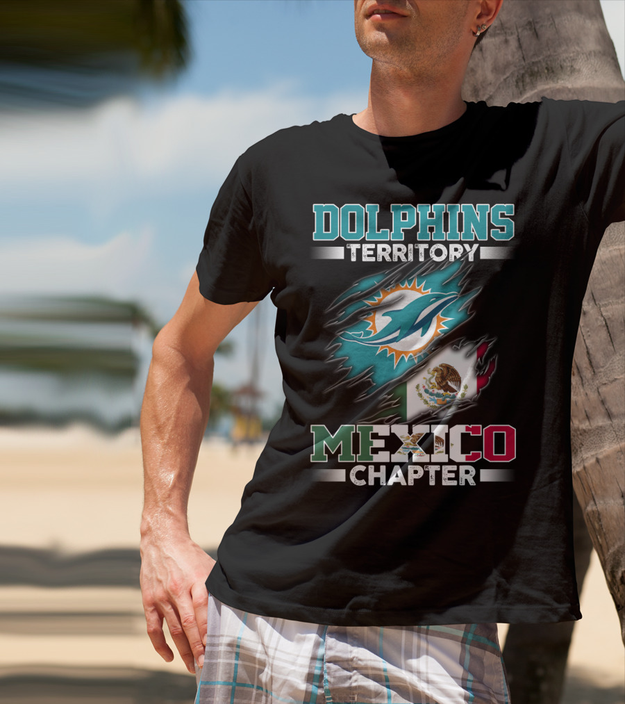 DOLPHINS TERRITORY MEXICO CHAPTER T-Shirt