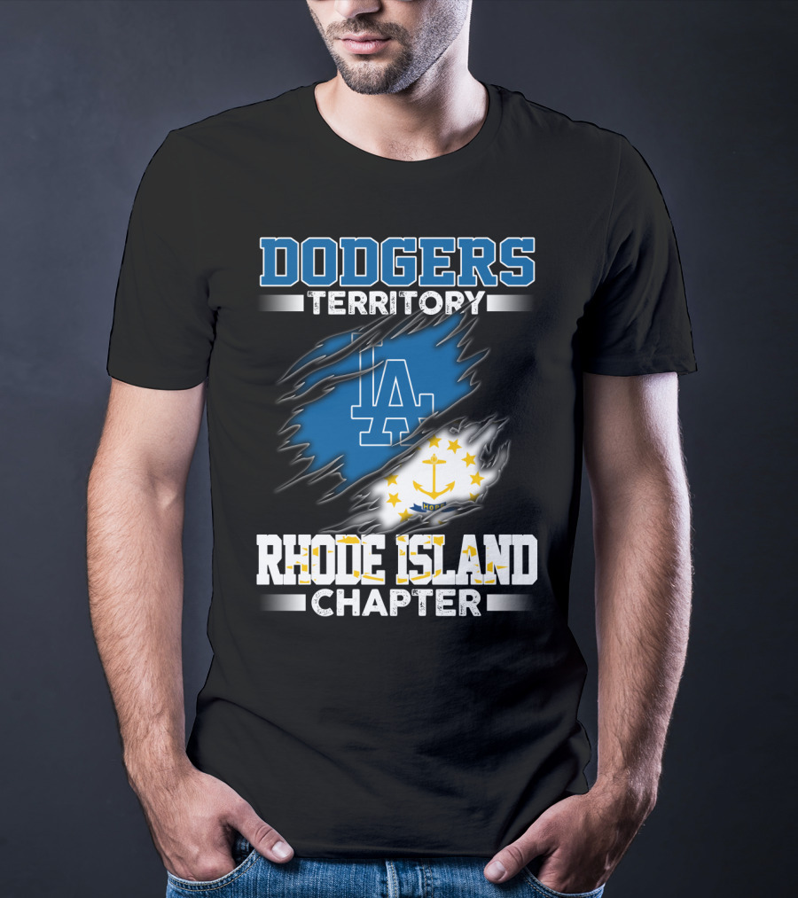 Dodgers Territory LA Rhode Island Chapter T-Shirt