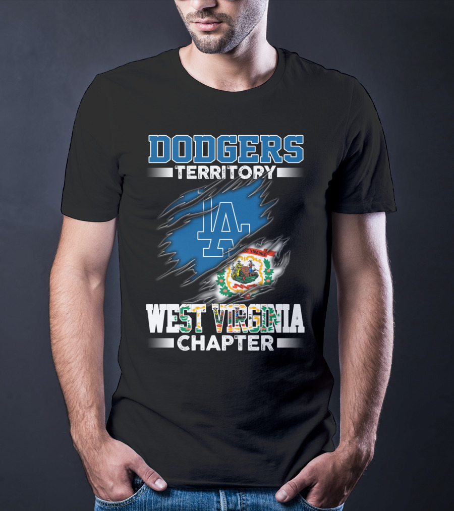 Dodgers Territory LA West Virginia Chapter T-Shirt