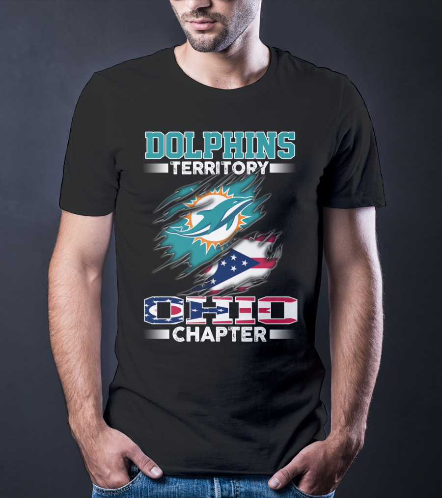 DOLPHINS TERRITORY OHIO CHAPTER T-Shirt