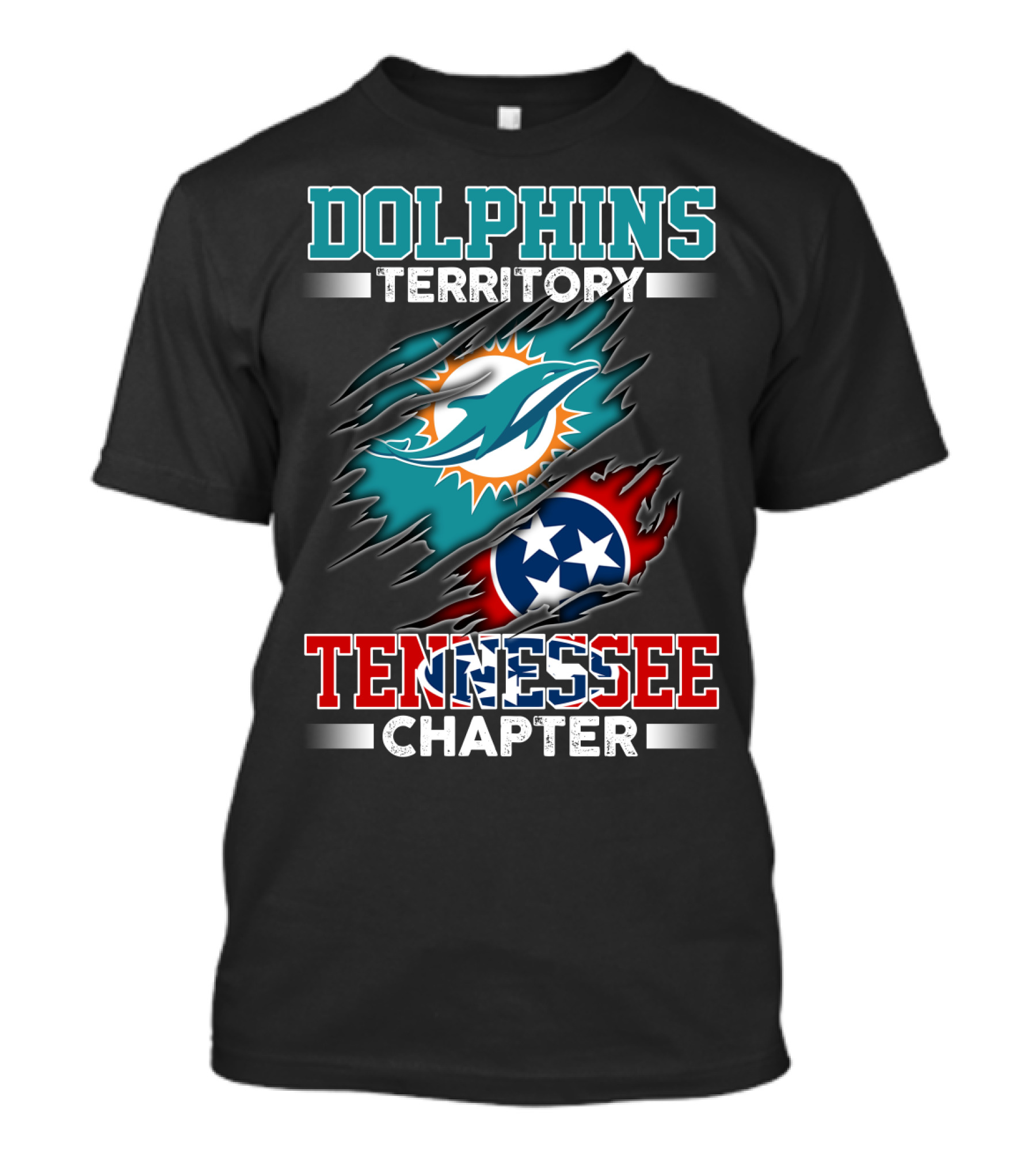 DOLPHINS TERRITORY TENNESSEE CHAPTER T-Shirt