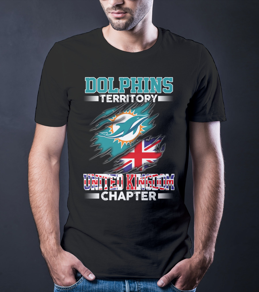 DOLPHINS TERRITORY UNITED KINGDOM CHAPTER T-Shirt