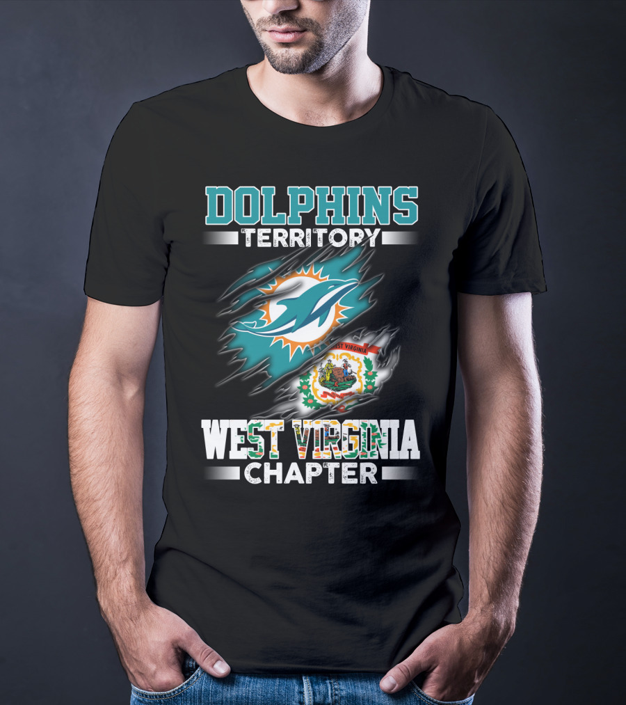 DOLPHINS TERRITORY WEST VIRGINIA CHAPTER T-Shirt