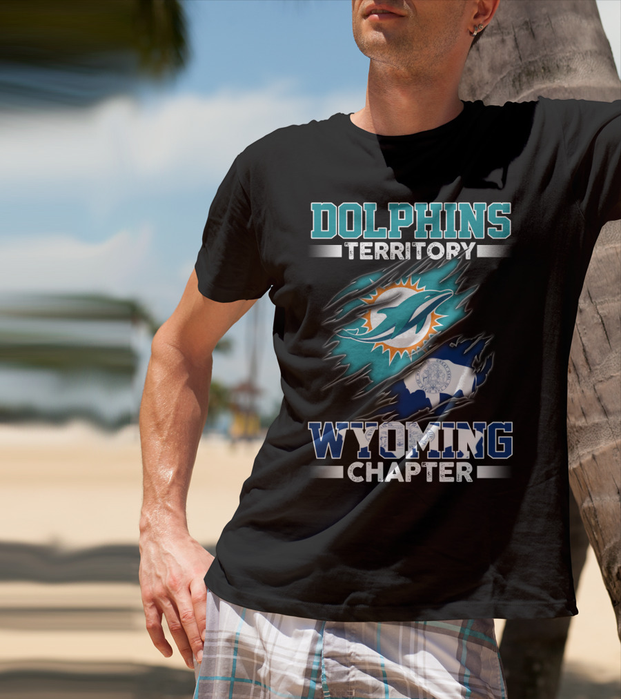DOLPHINS TERRITORY WYOMING CHAPTER T-Shirt