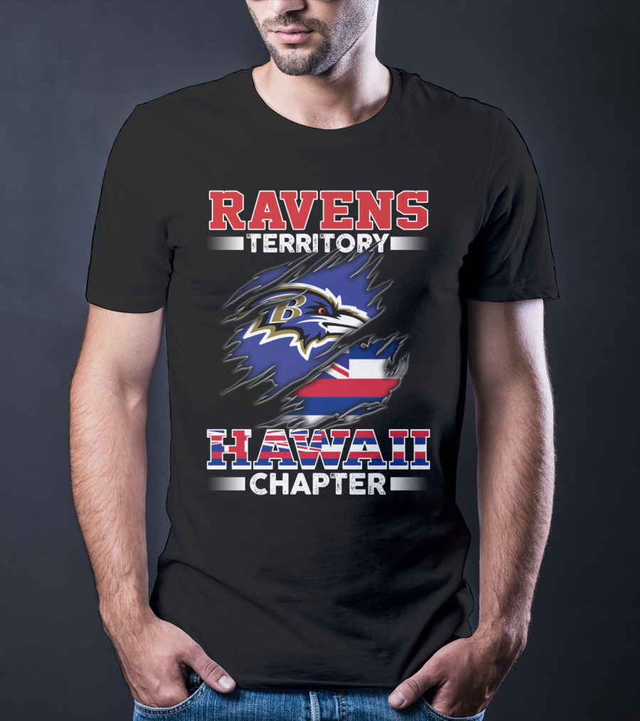Ravens Territory Hawaii Chapter NFL T-Shirt