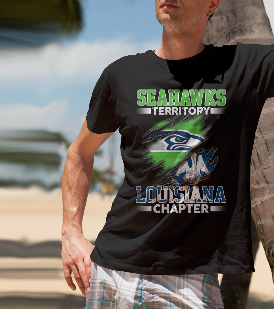 Seahawks Territory Louisiana Chapter T-Shirt
