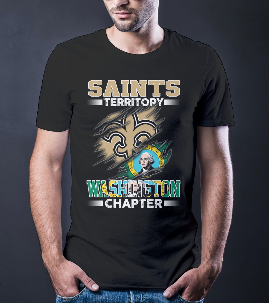 SAINTS TERRITORY WASHINGTON CHAPTER T-Shirt