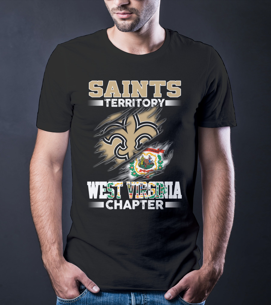SAINTS TERRITORY WEST VIRGINIA CHAPTER T-Shirt