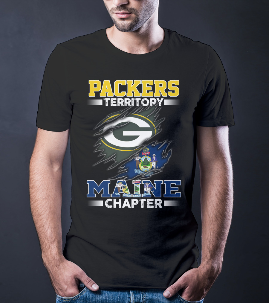 PACKERS TERRITORY GREEN BAY MAINE CHAPTER T-Shirt
