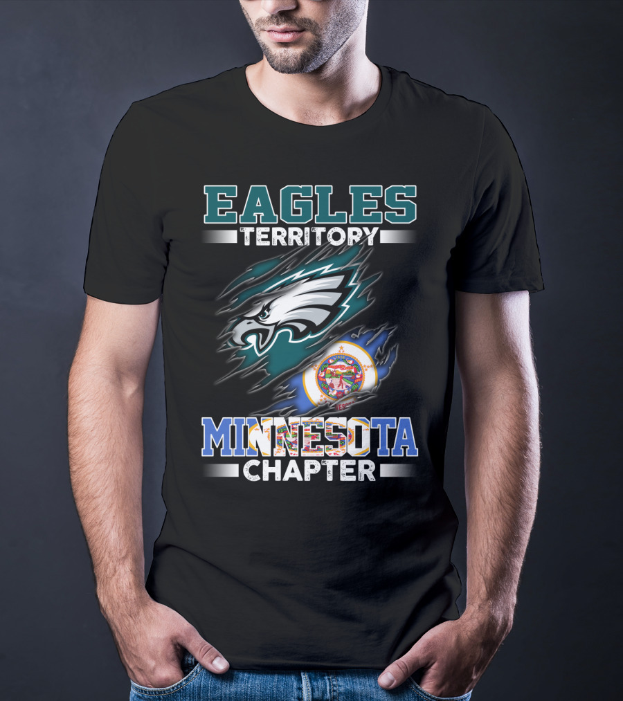 Eagles Territory Minnesota Chapter Flag T-Shirt