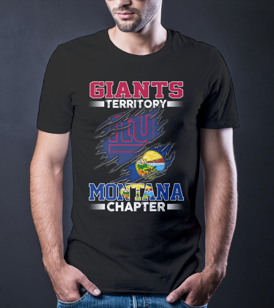 GIANTS TERRITORY NY MONTANA CHAPTER T-Shirt