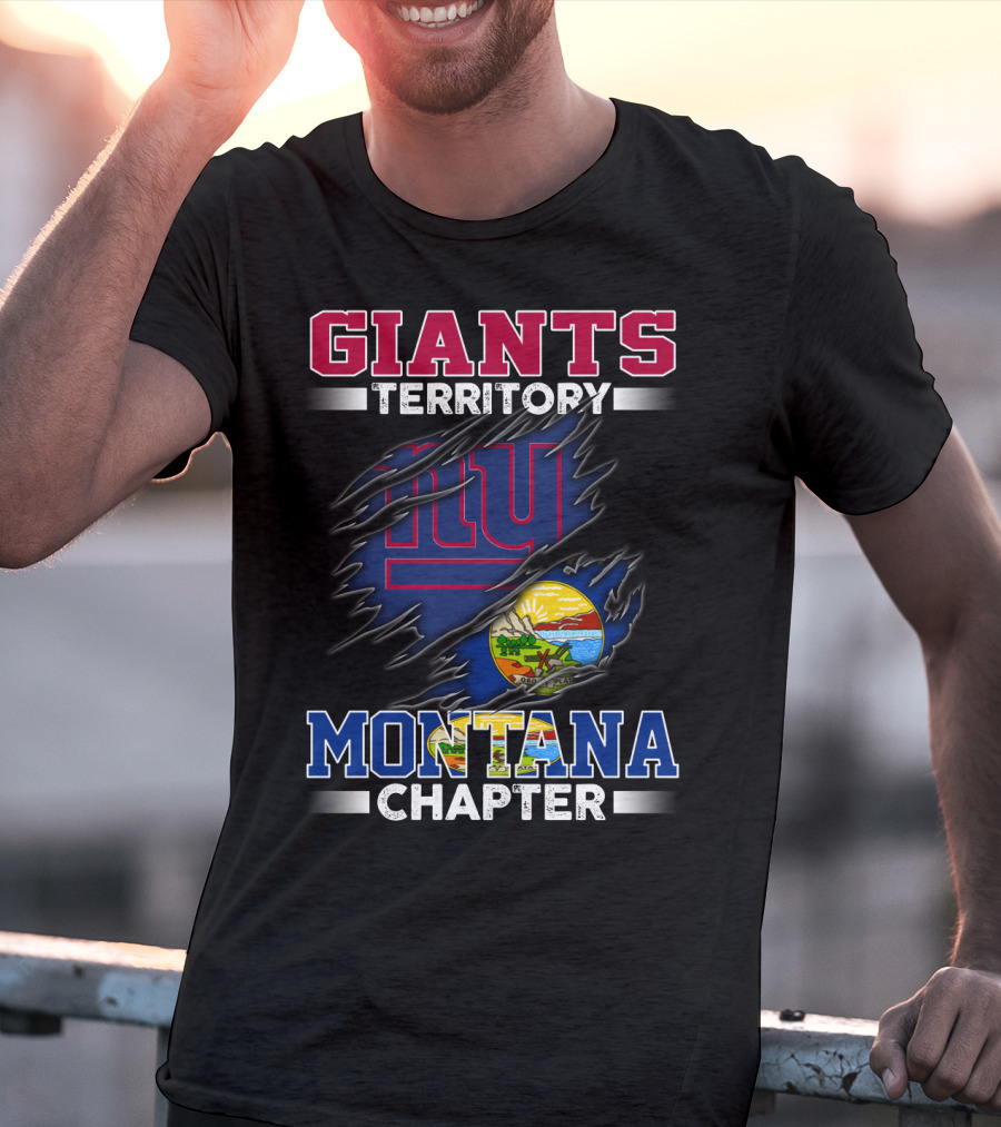 GIANTS TERRITORY NY MONTANA CHAPTER T-Shirt