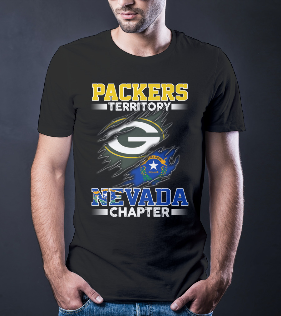 PACKERS TERRITORY NEVADA CHAPTER BATTLE BORN T-Shirt
