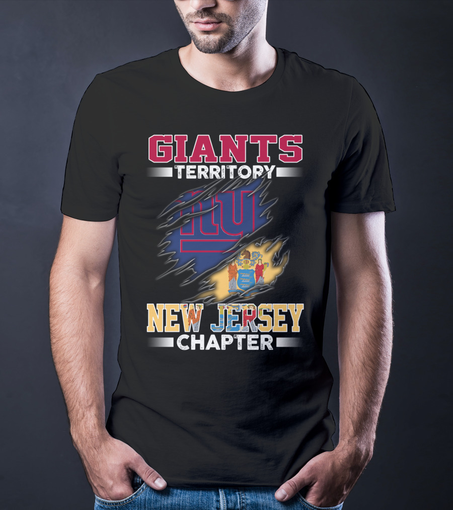 GIANTS TERRITORY NEW JERSEY CHAPTER T-Shirt