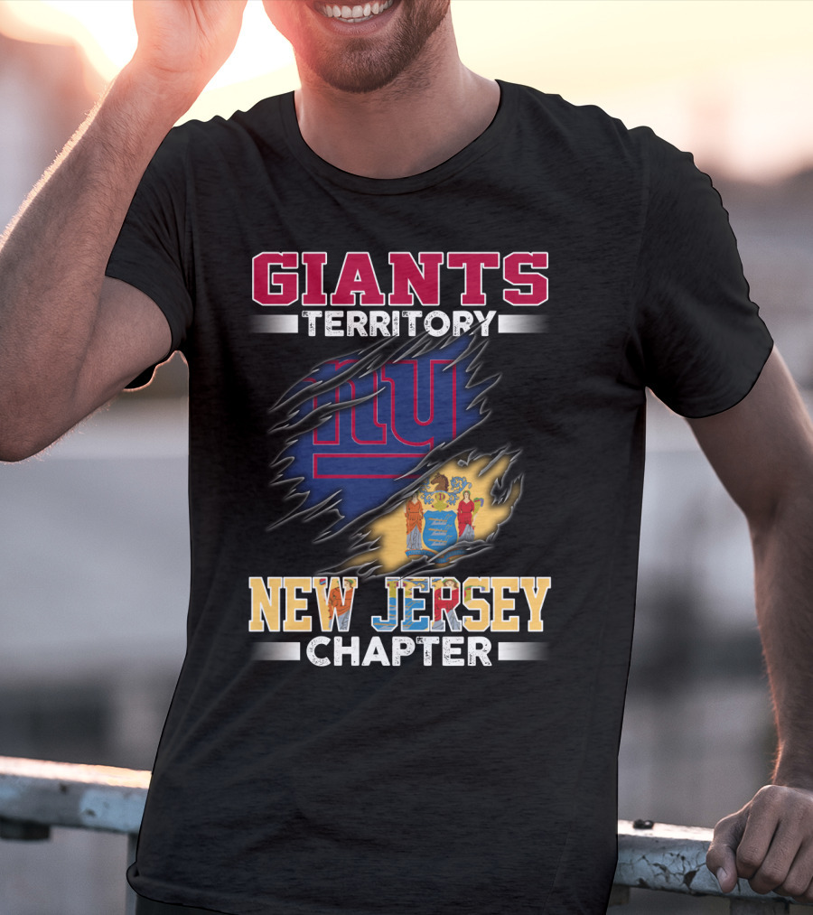 GIANTS TERRITORY NEW JERSEY CHAPTER T-Shirt