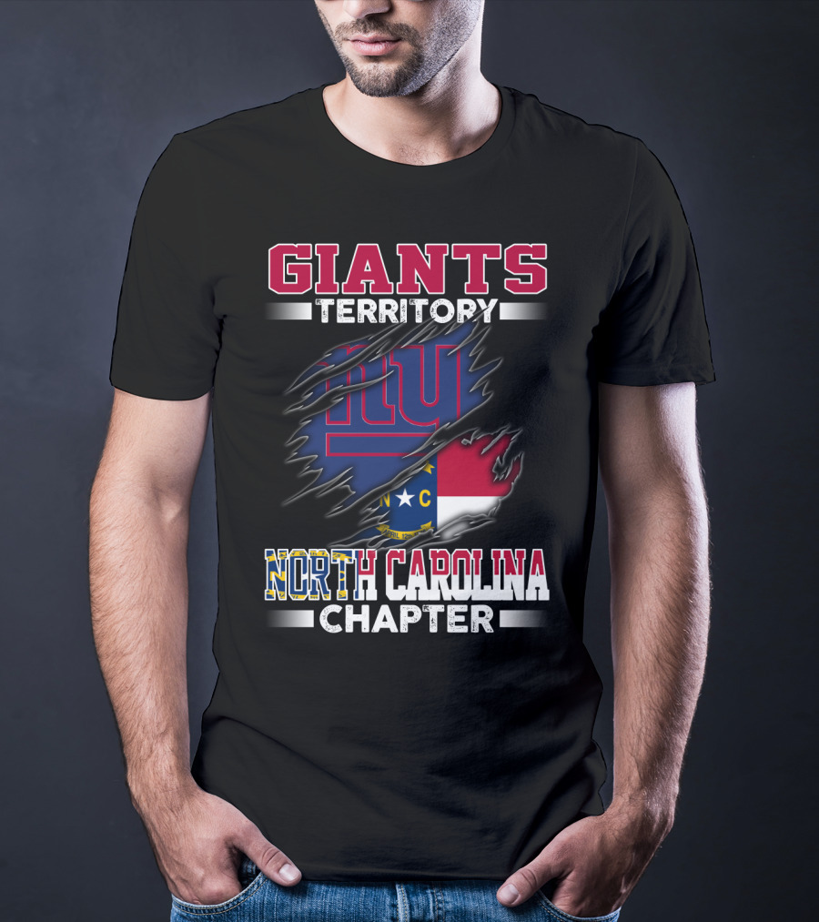 GIANTS Territory New York North Carolina Chapter T-Shirt