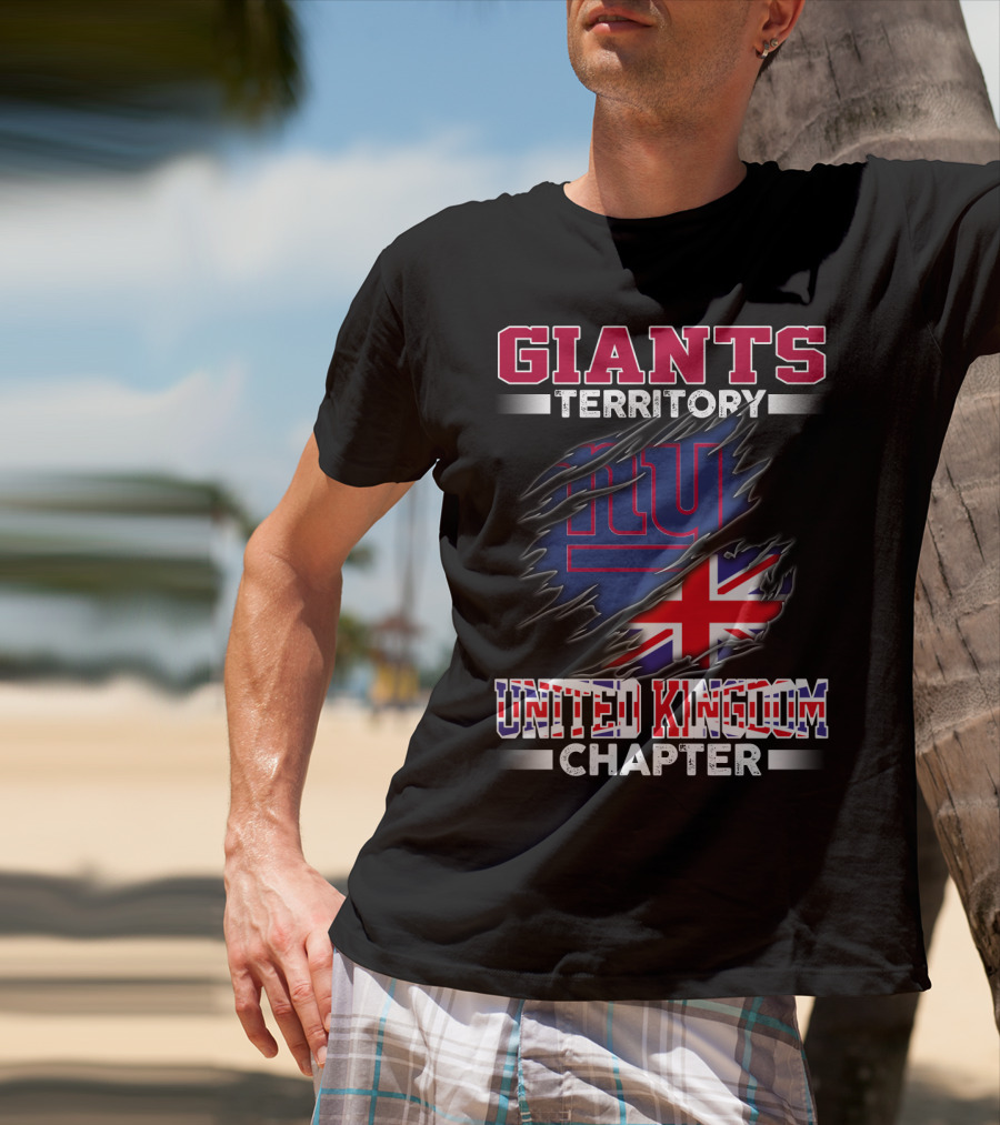 GIANTS Territory NY Logo United Kingdom Chapter T-Shirt