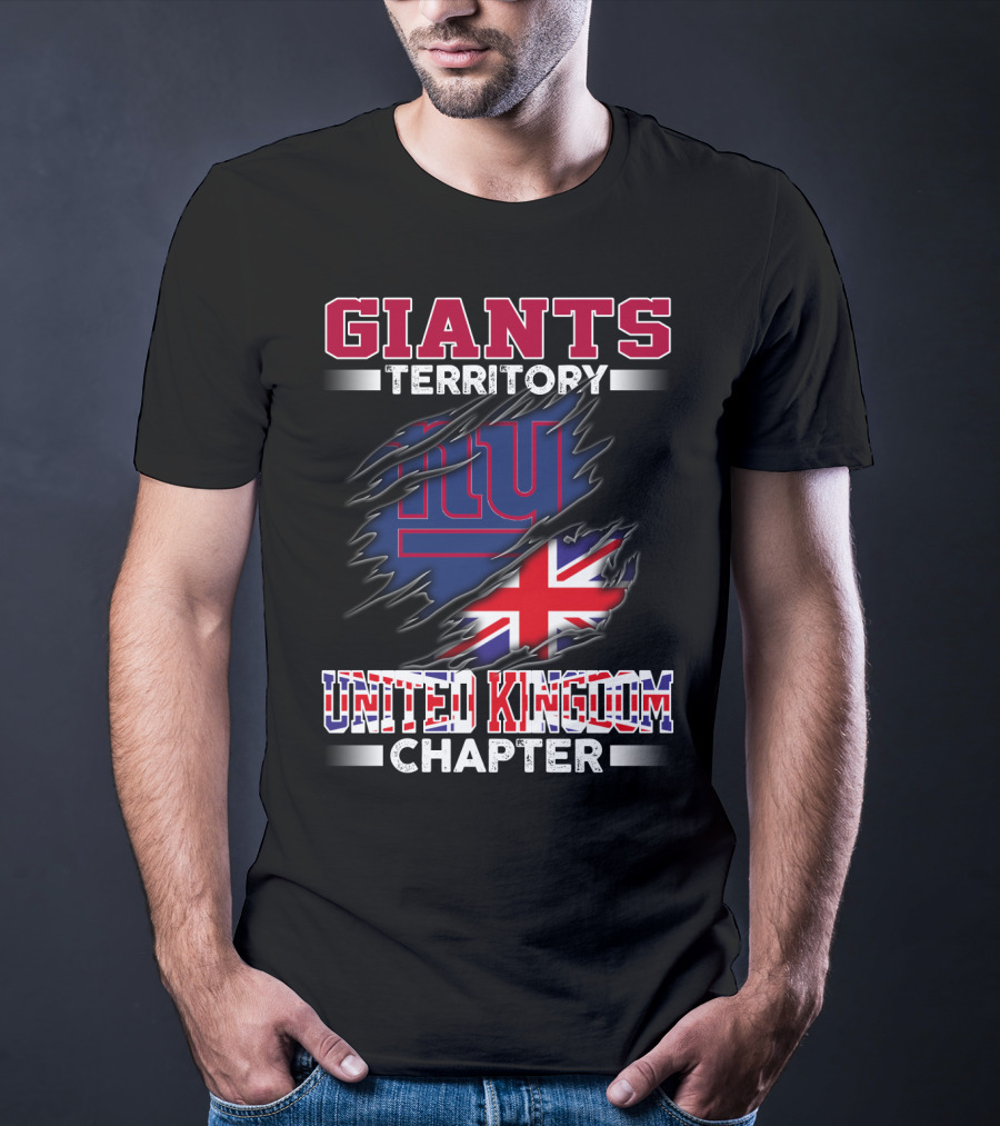 GIANTS Territory NY Logo United Kingdom Chapter T-Shirt