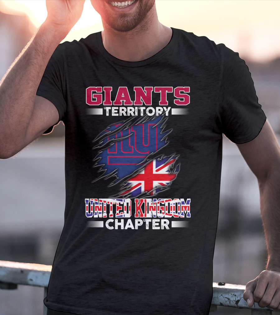 GIANTS Territory NY Logo United Kingdom Chapter T-Shirt