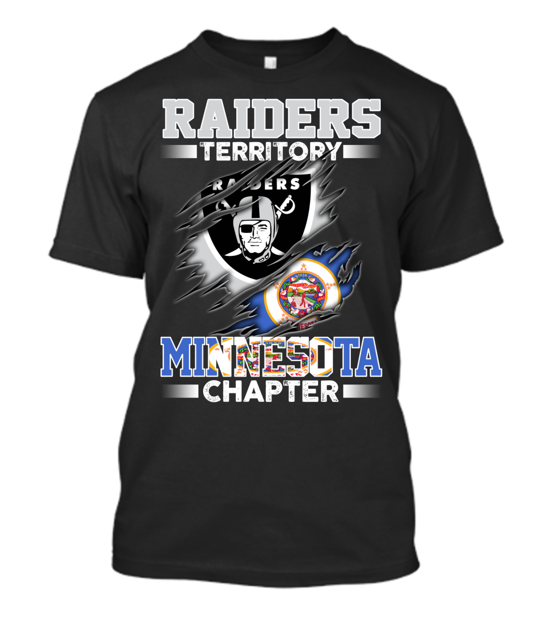 Raiders Territory Minnesota Chapter T-Shirt