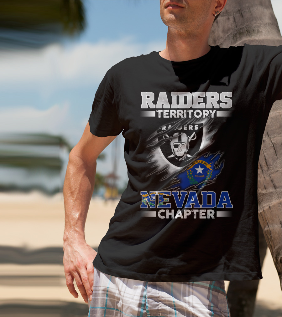 Raiders Territory Nevada Chapter Battle Born T-Shirt