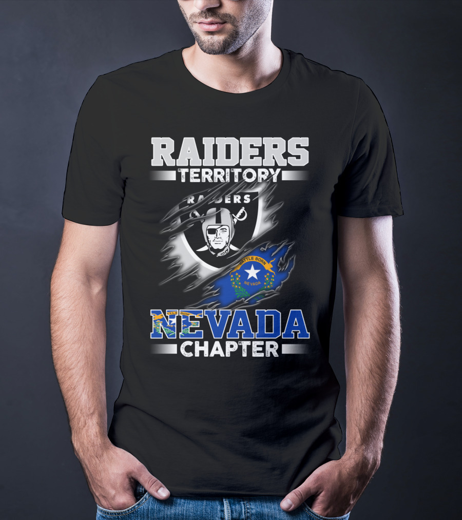 Raiders Territory Nevada Chapter Battle Born T-Shirt