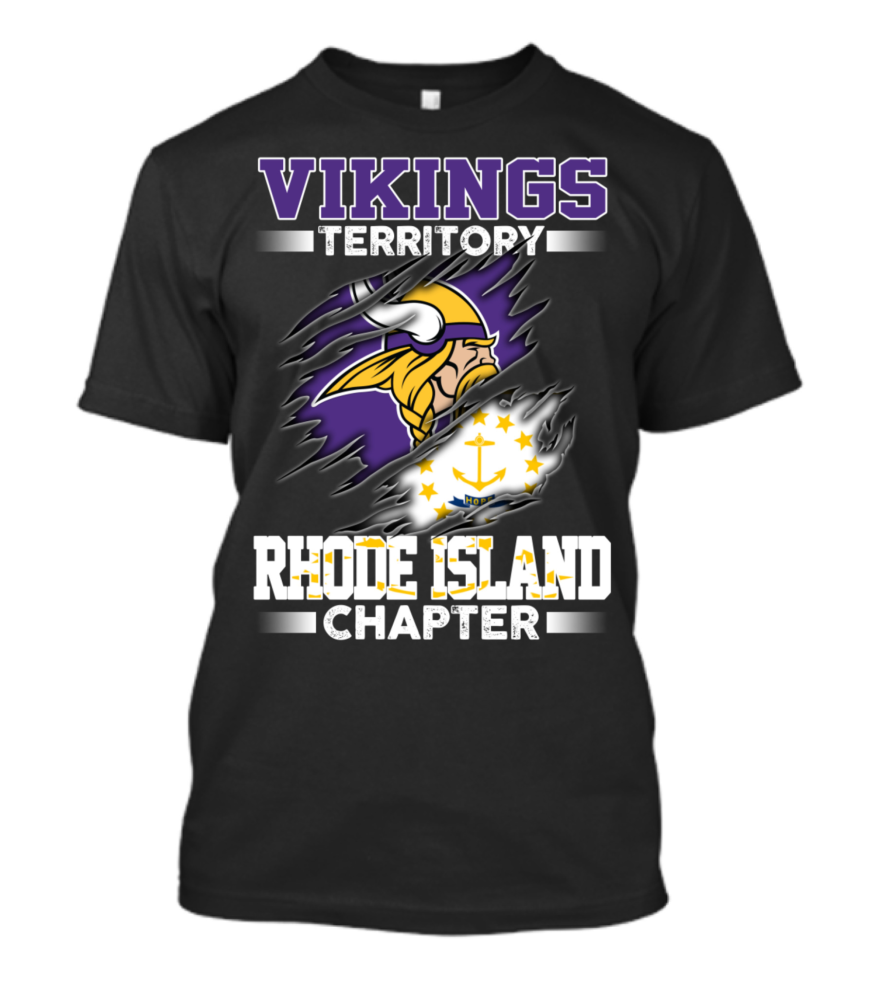 Vikings Territory Rhode Island Chapter T-Shirt