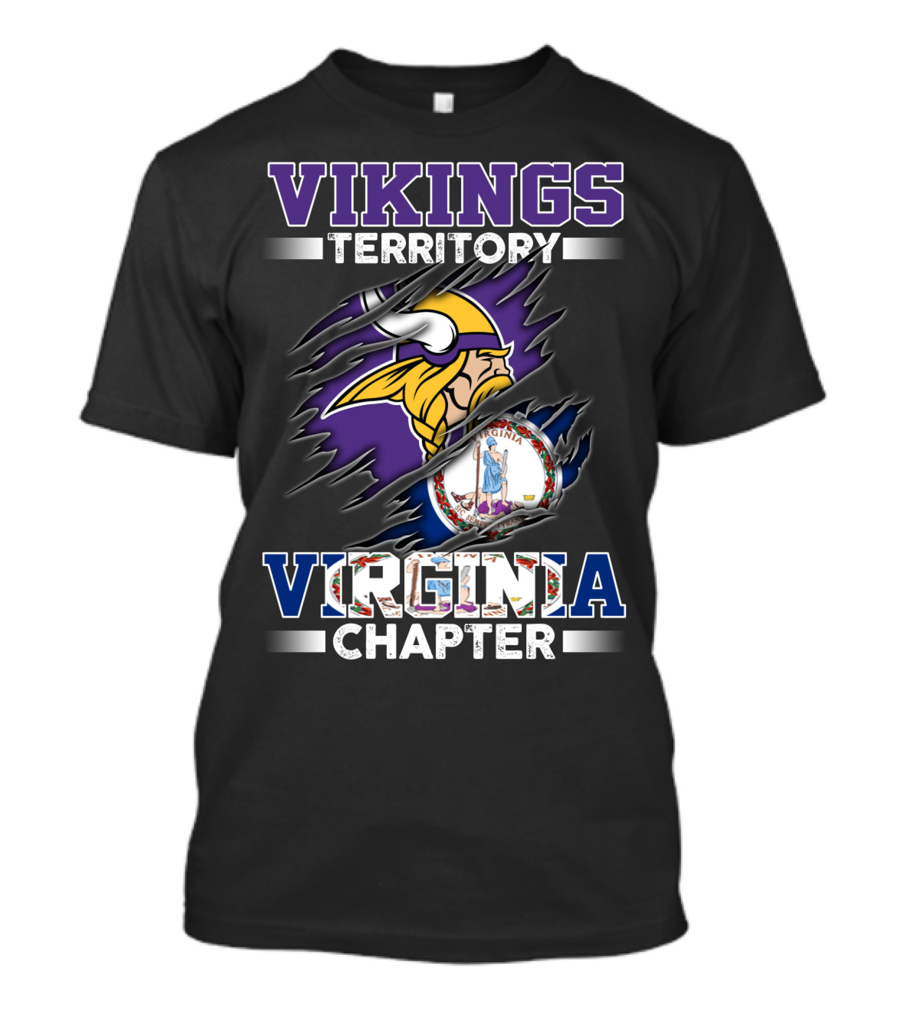 Vikings Territory Virginia Chapter T-Shirt