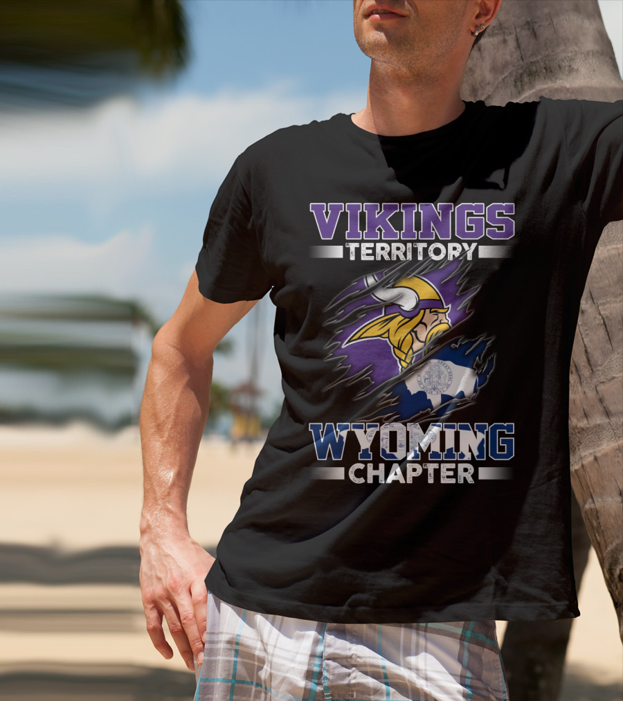 Vikings Territory Wyoming Chapter T-Shirt