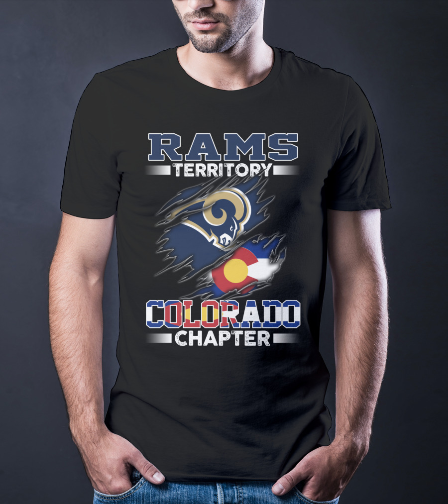 Rams Territory Colorado Chapter Flag T-Shirt