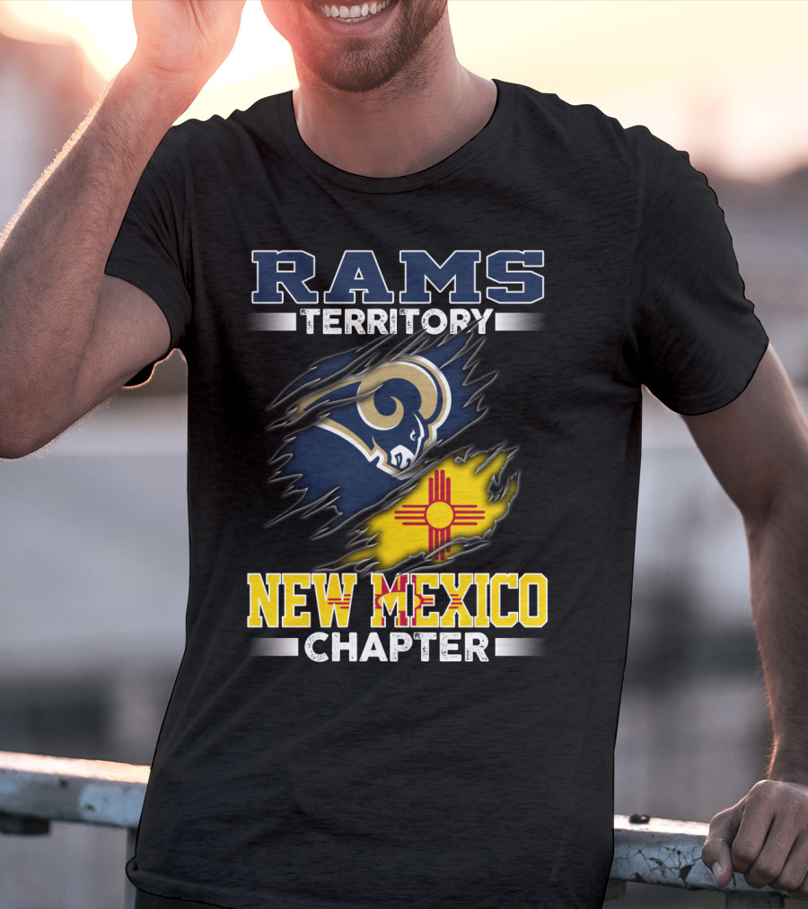 Rams Territory New Mexico Chapter Zia Symbol T-Shirt