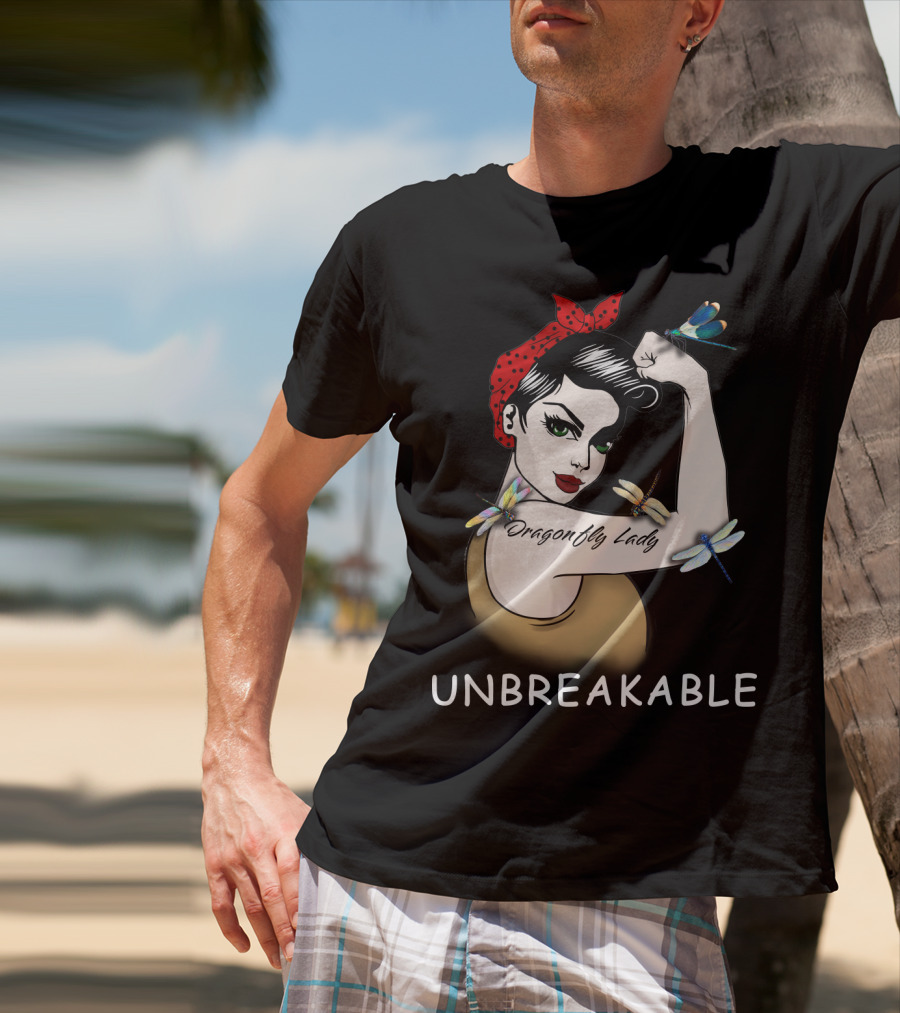 Dragonfly Lady Unbreakable T-Shirt