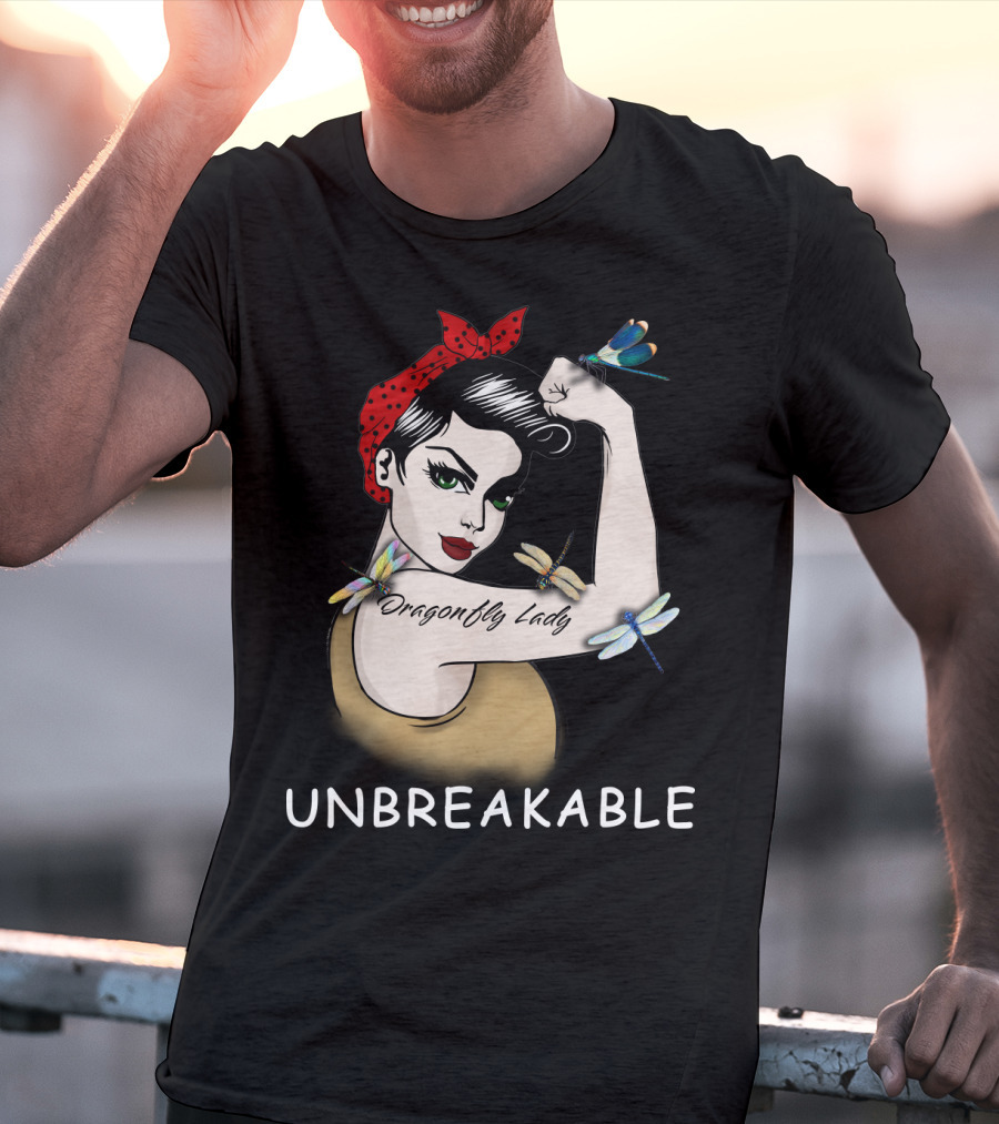 Dragonfly Lady Unbreakable T-Shirt